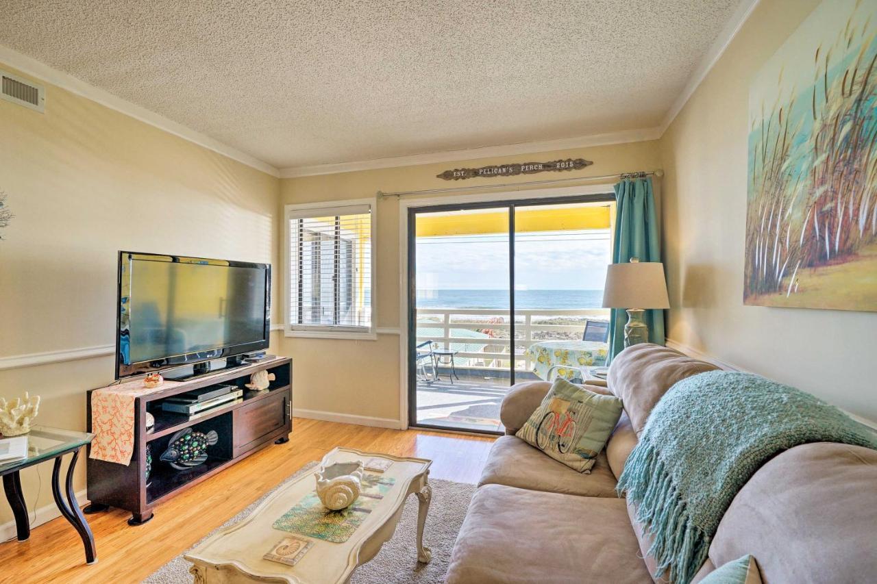 Breezy Beach Retreat With 180-Degree Ocean Views! Apartment Carolina Beach Exterior photo