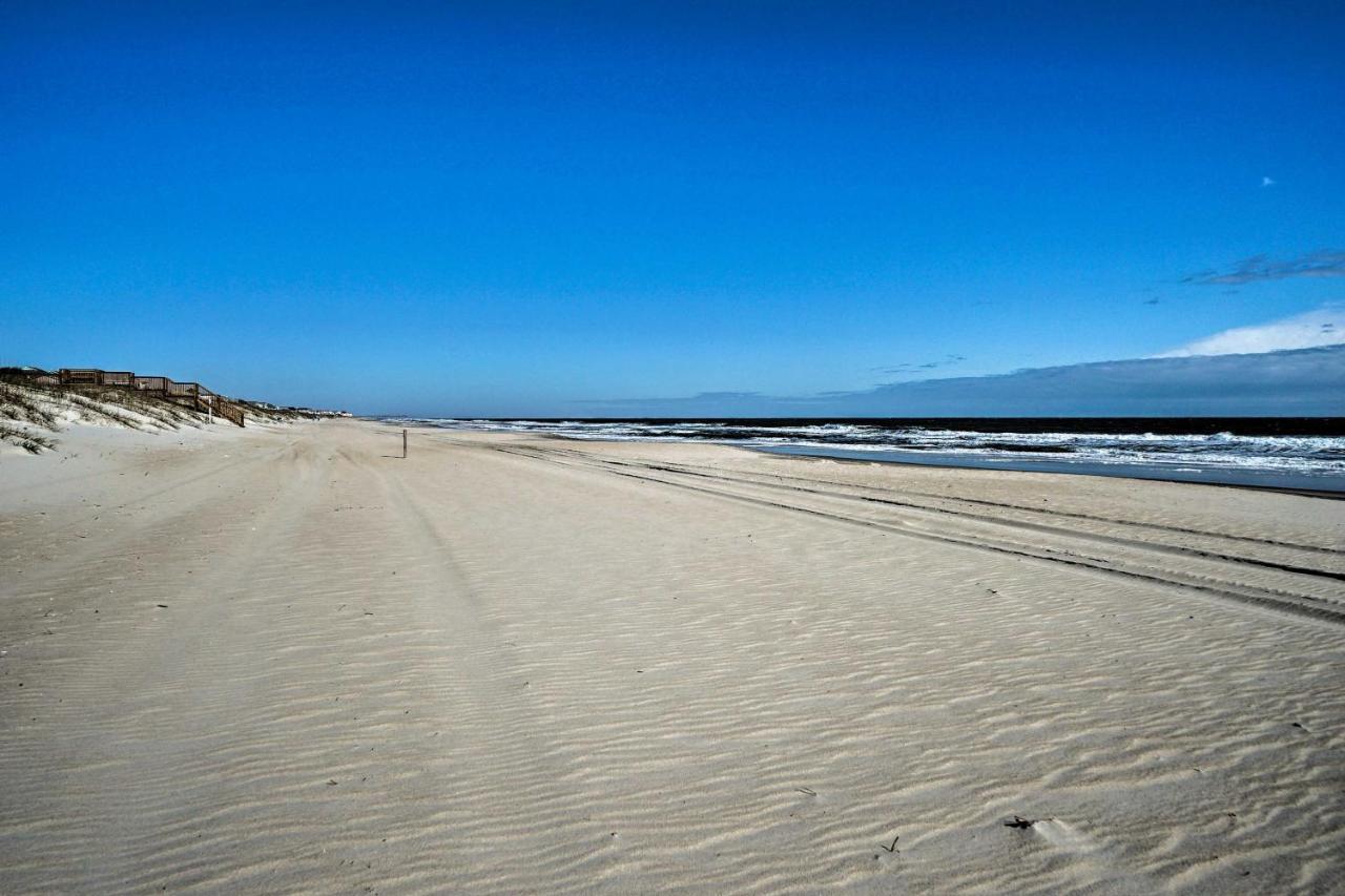 Breezy Beach Retreat With 180-Degree Ocean Views! Carolina Beach Exterior photo
