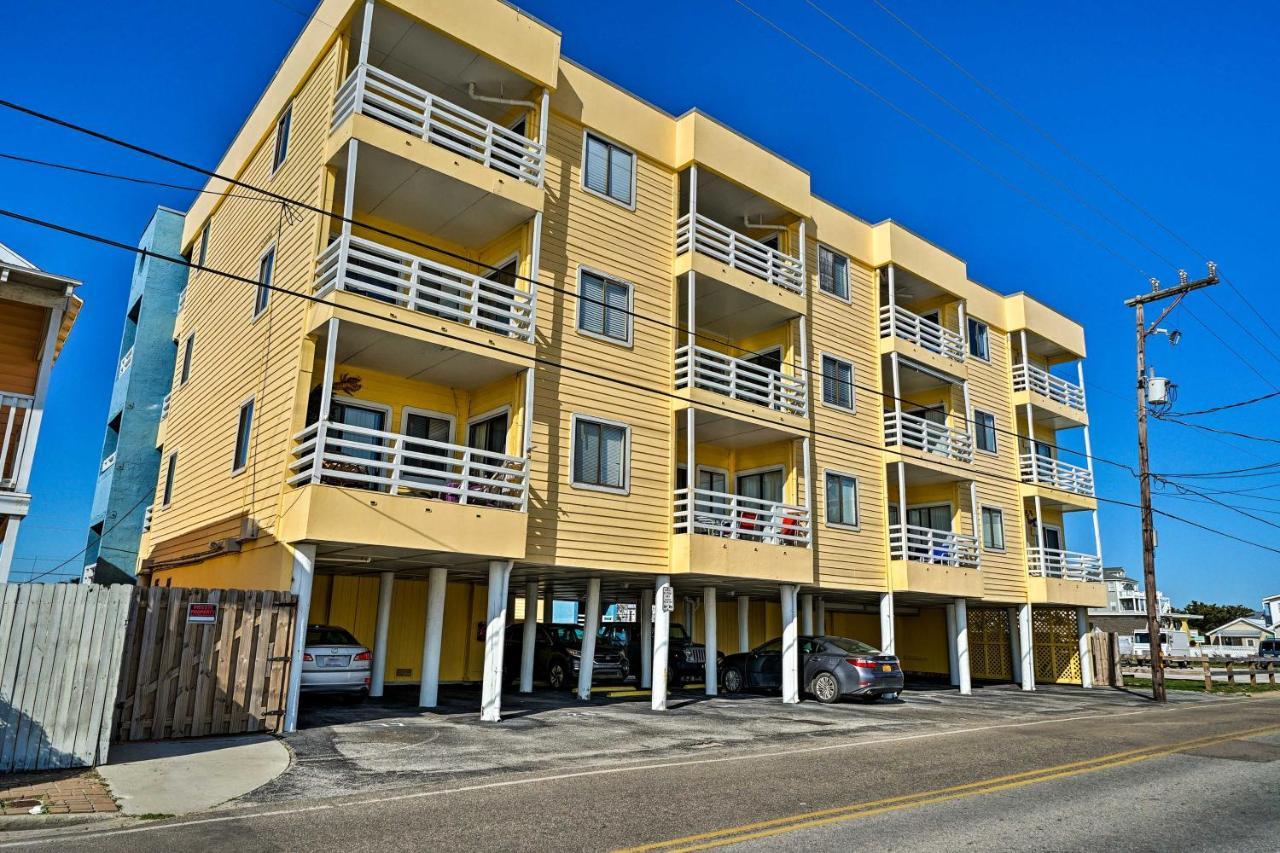 Breezy Beach Retreat With 180-Degree Ocean Views! Apartment Carolina Beach Exterior photo